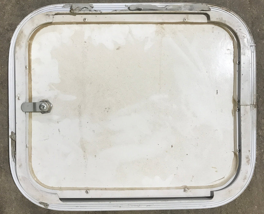 Used Radius Cornered Cargo Door 15 3/4" x 12 3/4" x 3/4"D