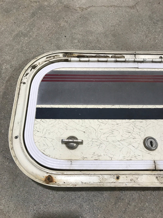 Used Radius Cornered Cargo Door 16 3/4" x 8 3/4" x 3/4"D