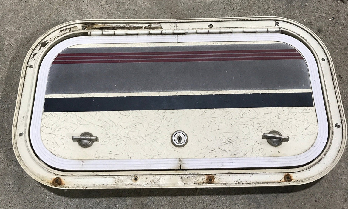 Used Radius Cornered Cargo Door 16 3/4" x 8 3/4" x 3/4"D