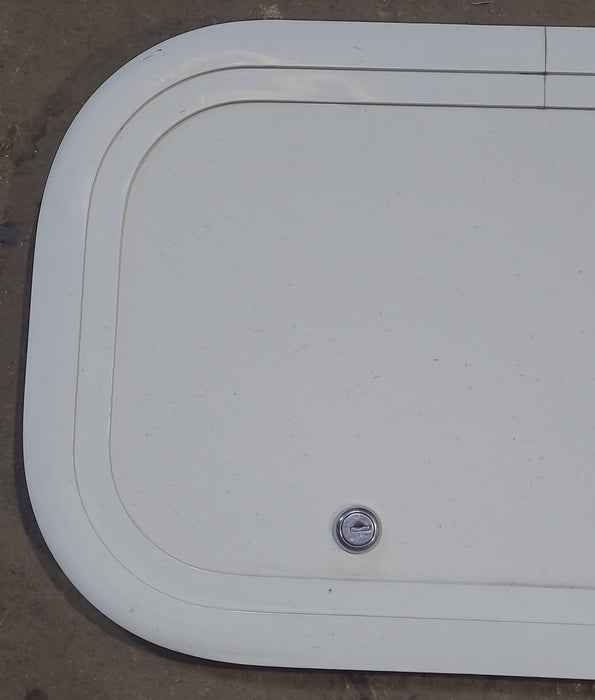 Used Radius Cornered Cargo Door 17 3/4" x 10 5/8" x 5/8" D