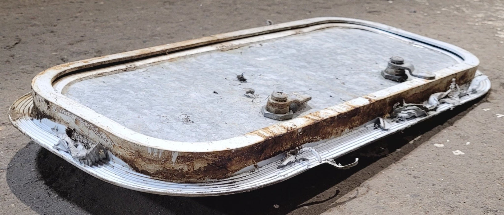 Used Radius Cornered Cargo Door 17 3/4" x 7 7/8" x 3/4" D