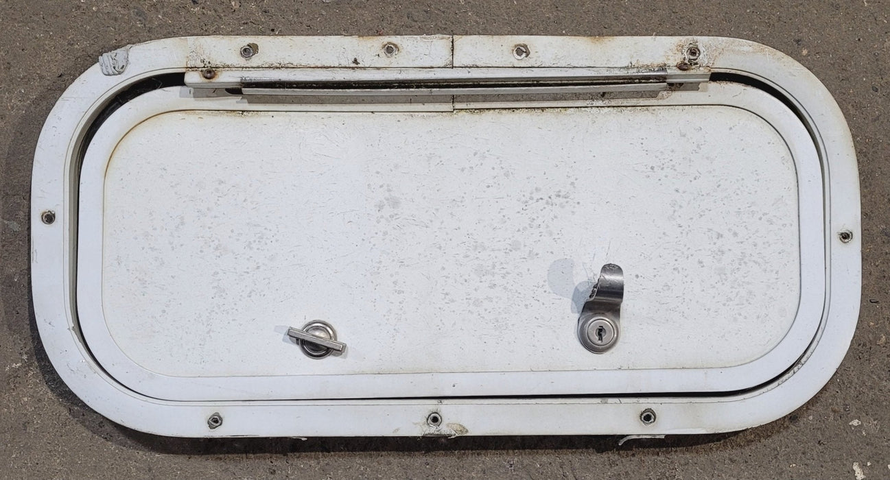 Used Radius Cornered Cargo Door 17 3/4" x 7 7/8" x 3/4" D