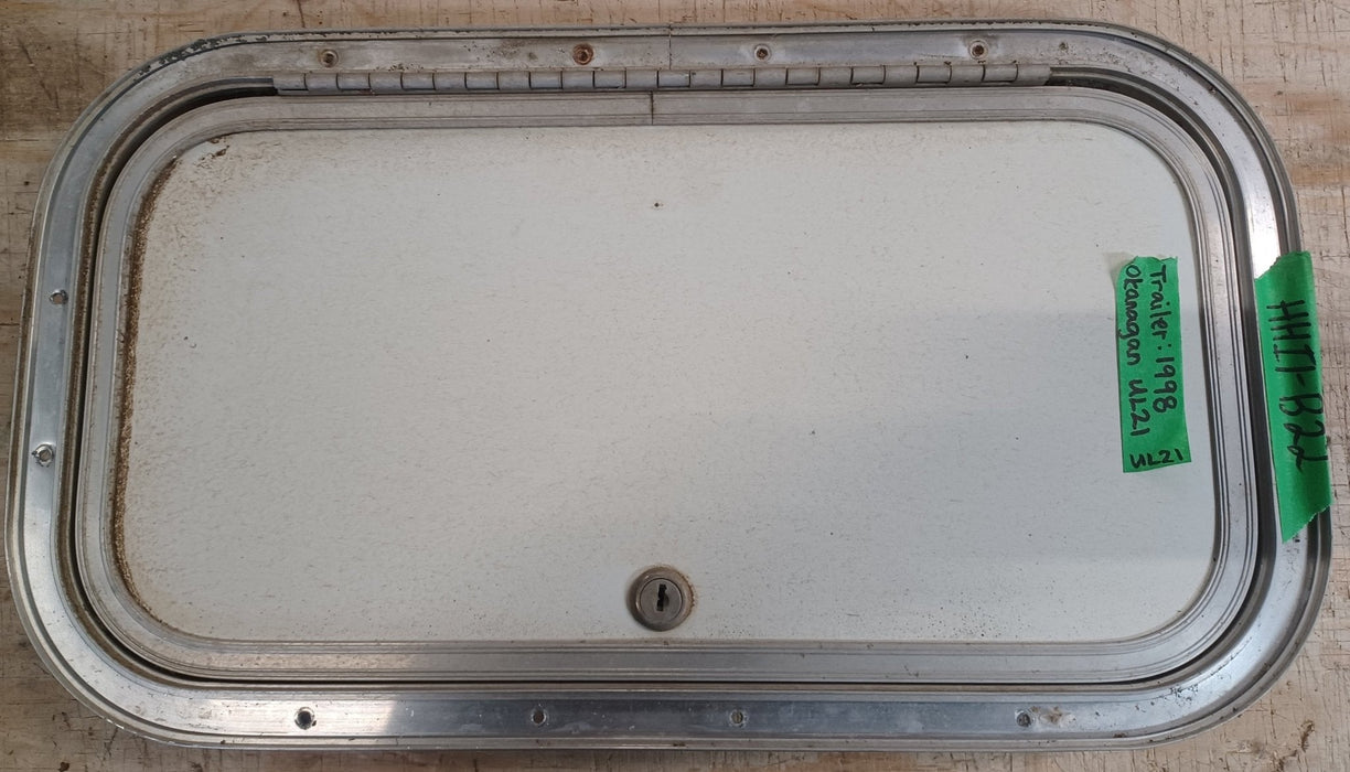 Used Radius Cornered Cargo Door 17 3/4" x 9 3/8" x 5/8"D