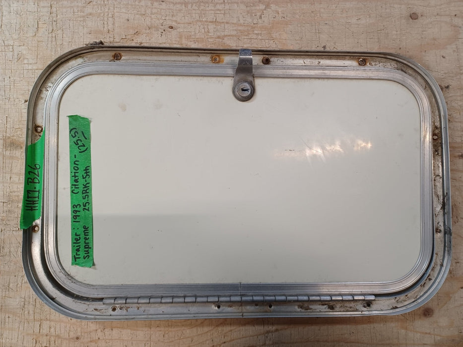 Used Radius Cornered Cargo Door 17 7/8" x 10 3/4" x 3/4"