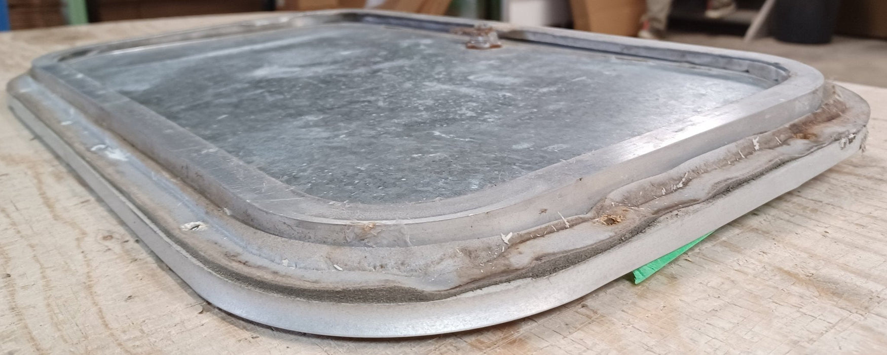 Used Radius Cornered Cargo Door 17 7/8" x 10 3/4" x 3/4"