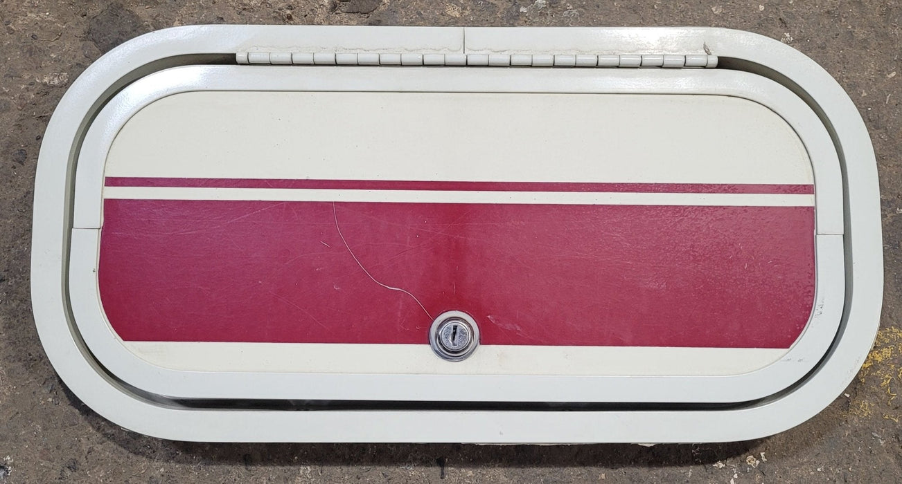 Used Radius Cornered Cargo Door 18 1/8" x 8 3/8" x 1 3/4" D