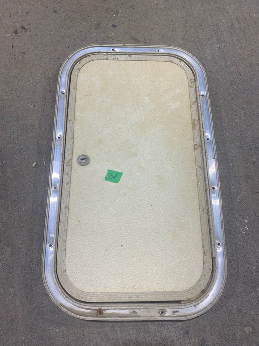Used Radius Cornered Cargo Door 19 3/4" W x 11" H x 3/4 "D