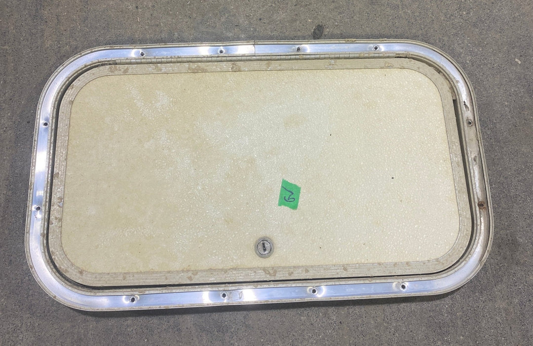 Used Radius Cornered Cargo Door 19 3/4" W x 11" H x 3/4 "D