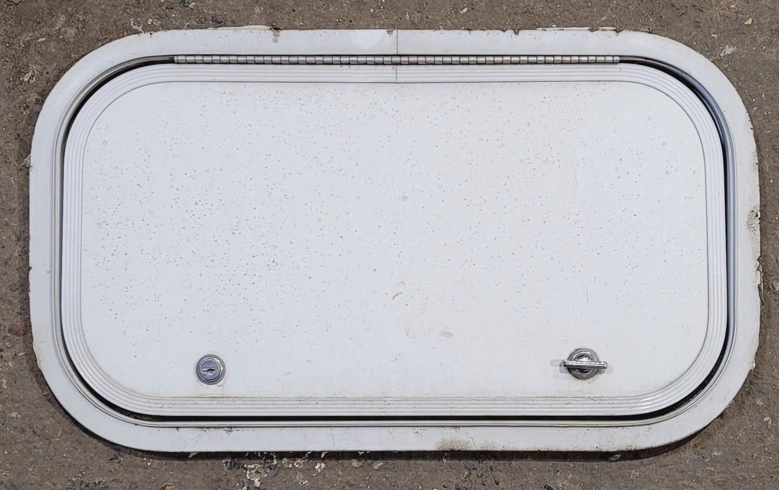 Used Radius Cornered Cargo Door 19 3/4" x 10 7/8" x 1/2" D