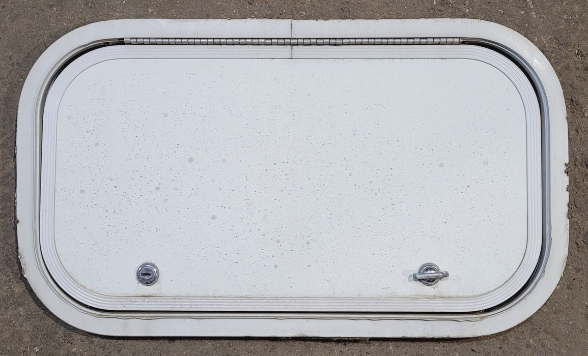 Used Radius Cornered Cargo Door 19 3/4" x 10 7/8" x 1/2" D