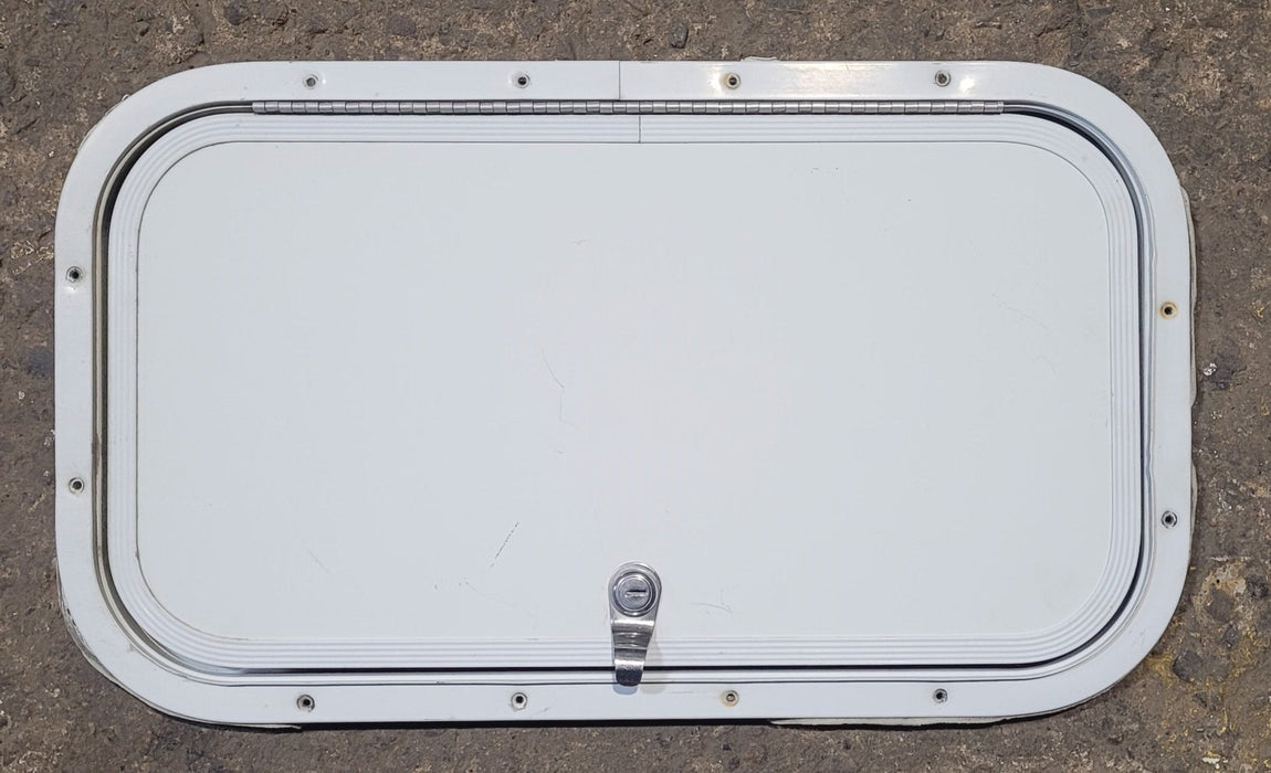Used Radius Cornered Cargo Door 19 3/4" x 10 7/8" x 1/2"D