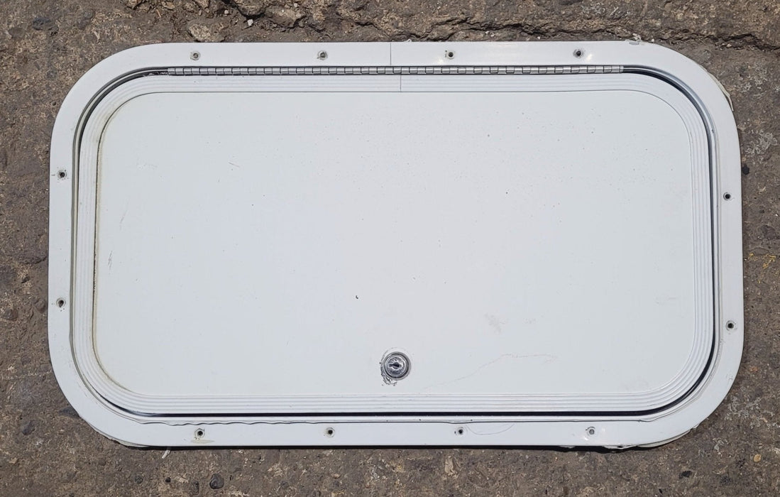 Used Radius Cornered Cargo Door 19 3/4" x 10 7/8" x 1/2"D