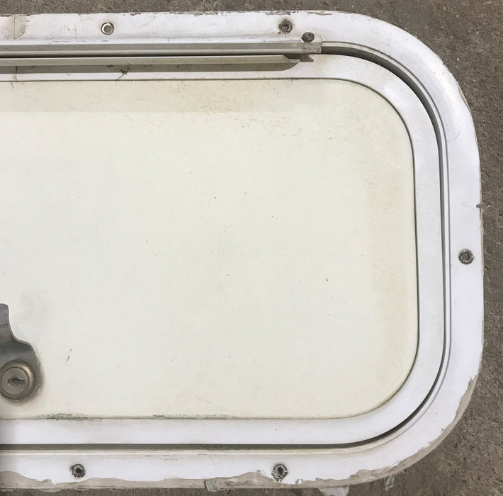 Used Radius Cornered Cargo Door 19 3/4" x 9 1/8" x 1 3/4" D