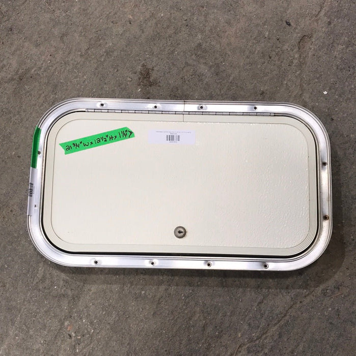 Used Radius Cornered Cargo Door 19 7/8" W x 10 3/4" H x 3/4 "D