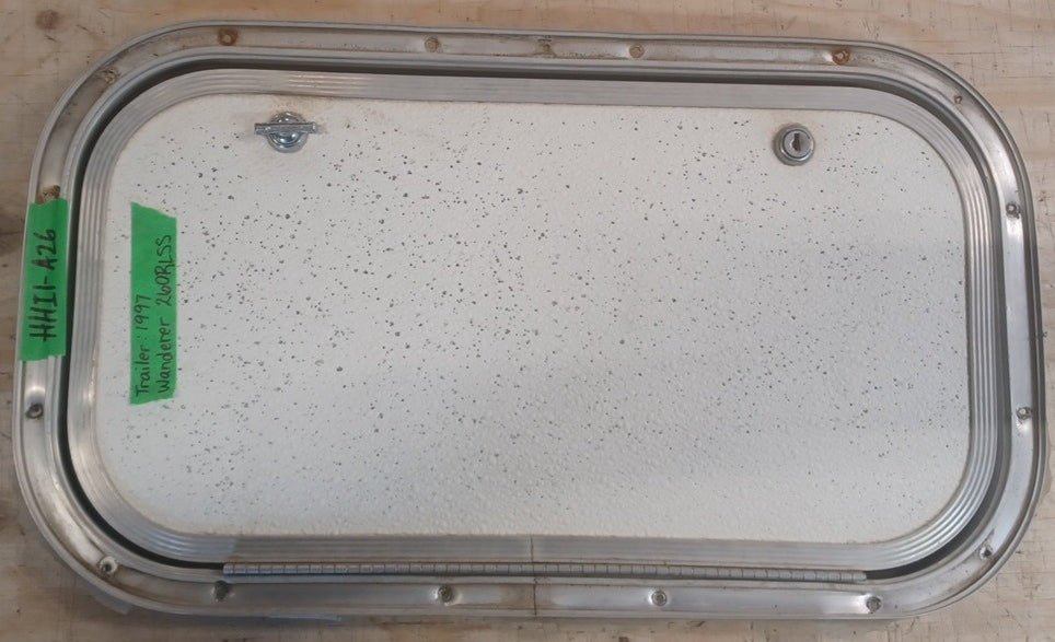 Used Radius Cornered Cargo Door 19 7/8" x 10 7/8" x 5/8"