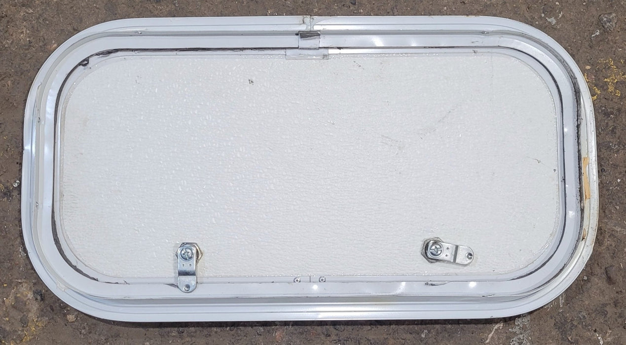 Used Radius Cornered Cargo Door 19 7/8" x 9 7/8" x 1" D - Young Farts RV Parts