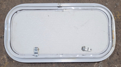 Used Radius Cornered Cargo Door 19 7/8" x 9 7/8" x 1" D - Young Farts RV Parts