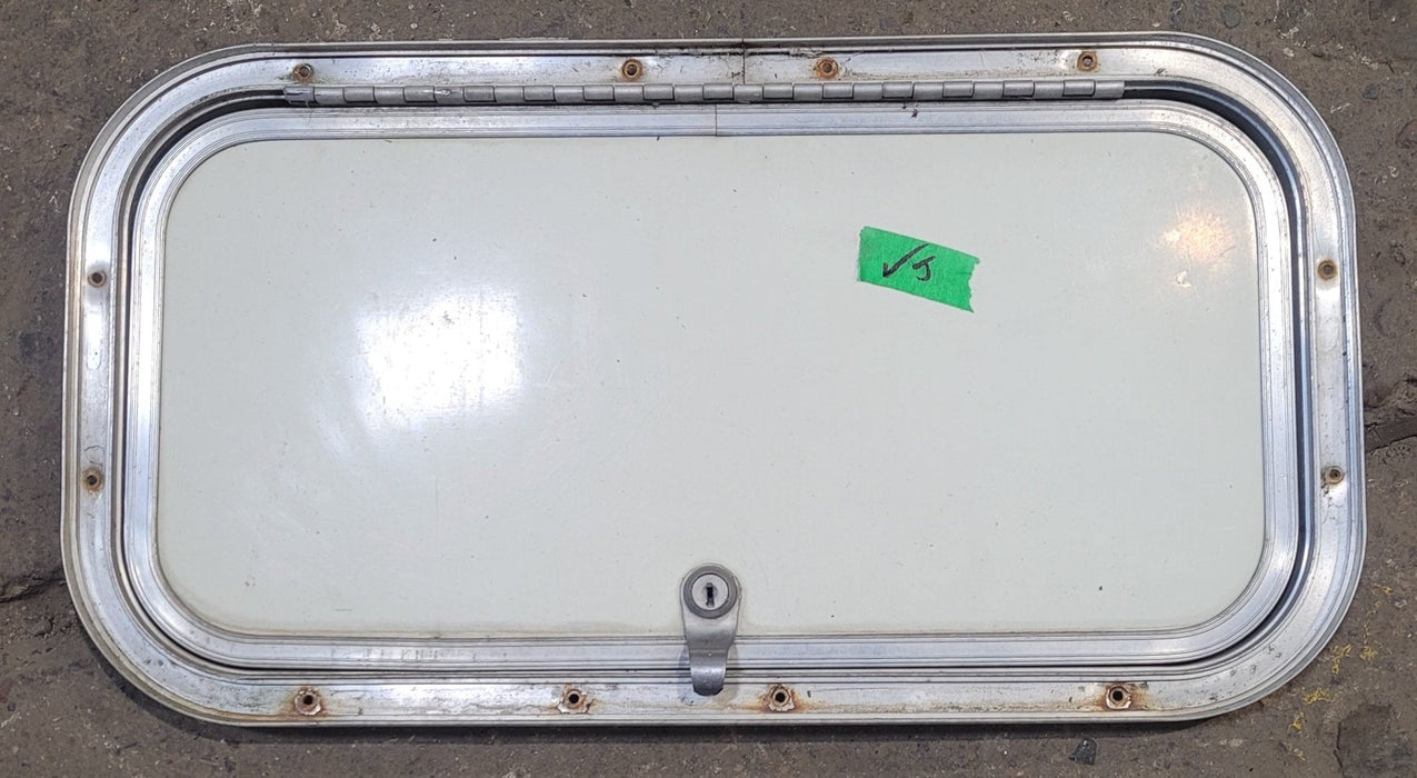 Used Radius Cornered Cargo Door 19 7/8" x 9 7/8" x 3/4" D