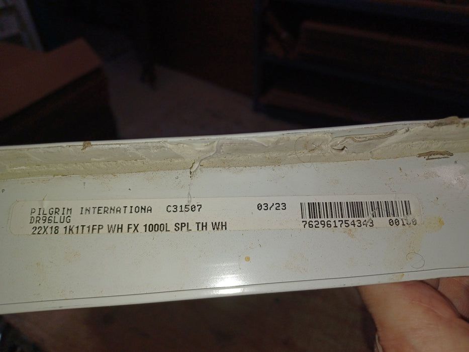 Used Radius Cornered Cargo Door 21 1/2" x  17 3/4" x 2"D