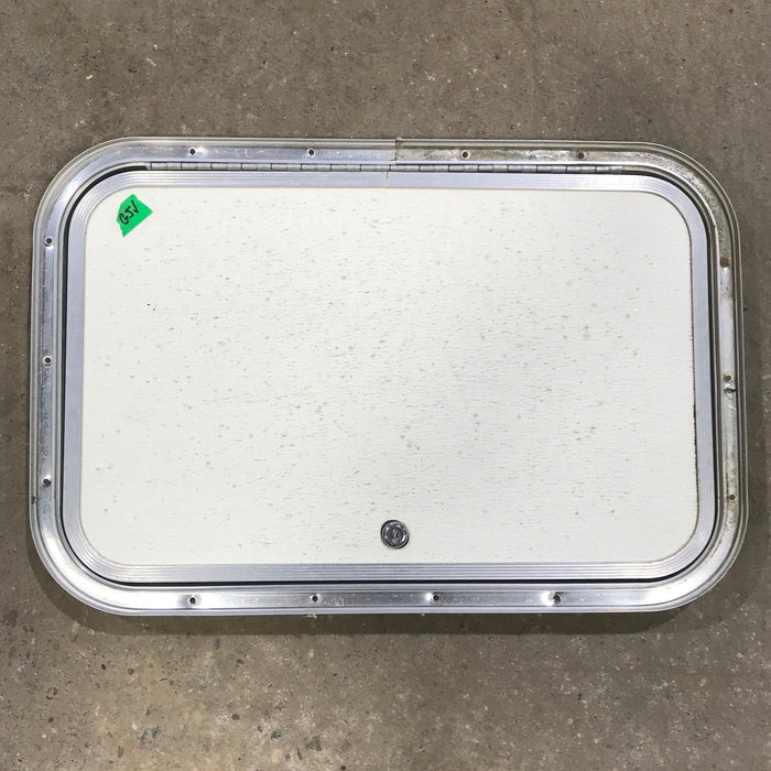 Used Radius Cornered Cargo Door 22" x 14" x 1 1/4" D