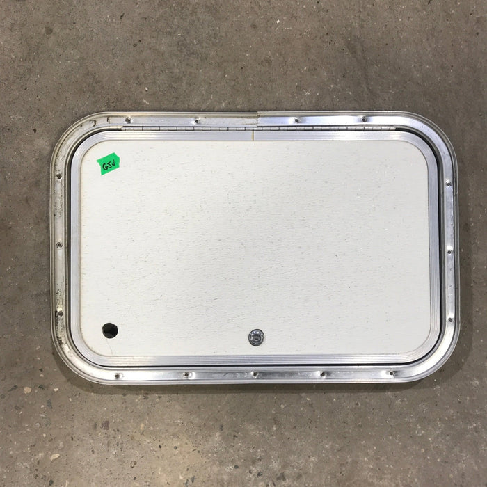 Used Radius Cornered Cargo Door 22" x 14" x 1 1/4" D