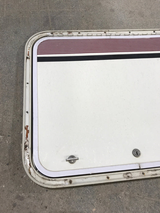 Used Radius Cornered Cargo Door 23 1/4" x 19 1/2" x 3/4"D