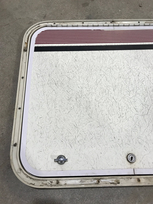 Used Radius Cornered Cargo Door 23 1/4" x 19 1/2" x 3/4"D