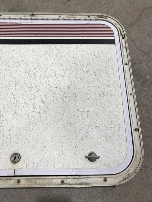 Used Radius Cornered Cargo Door 23 1/4" x 19 1/2" x 3/4"D
