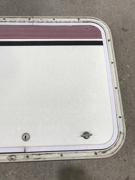 Used Radius Cornered Cargo Door 23 1/4" x 19 1/2" x 3/4"D