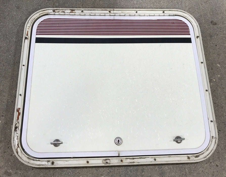 Used Radius Cornered Cargo Door 23 1/4" x 19 1/2" x 3/4"D
