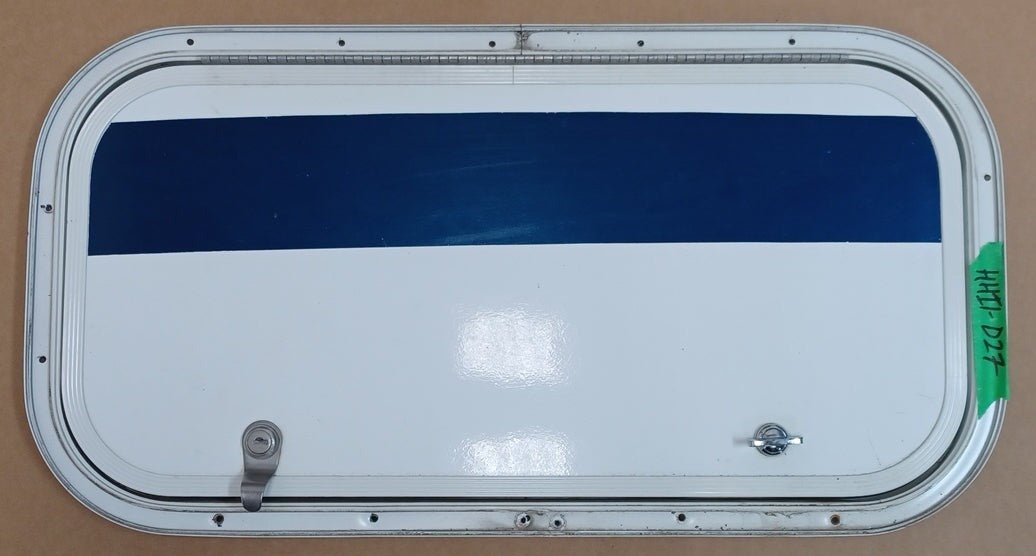 Used Radius Cornered Cargo Door 23 3/4" x 11 3/4" x 5/8 "D - Young Farts RV Parts