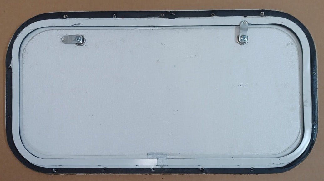 Used Radius Cornered Cargo Door 23 3/4" x 11 3/4" x 5/8 "D - Young Farts RV Parts
