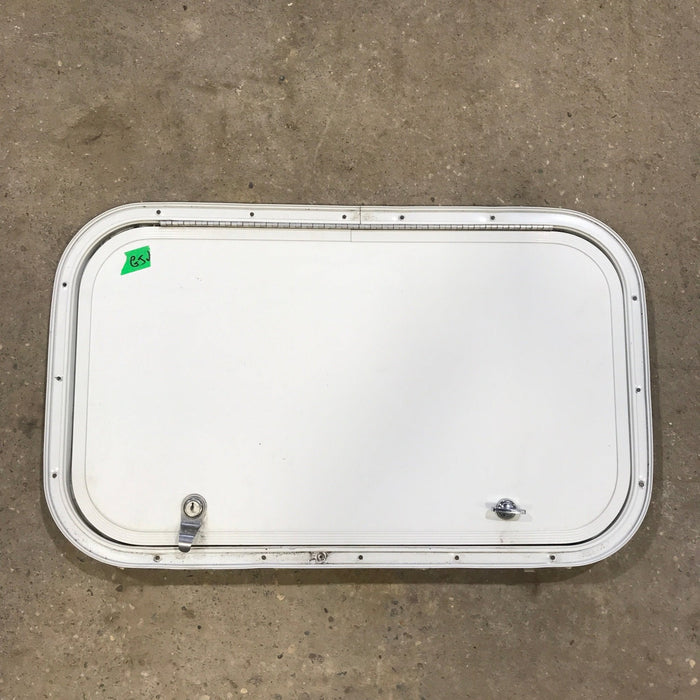 Used Radius Cornered Cargo Door 23 3/4" x 13 3/4" x 1" D
