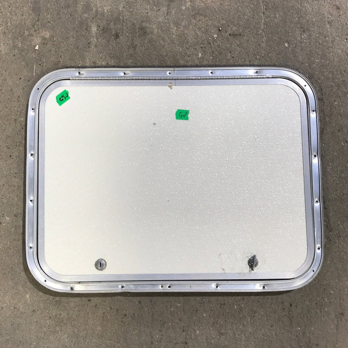 Used Radius Cornered Cargo Door 23 3/4" x 17 1/2" x 3/4" D