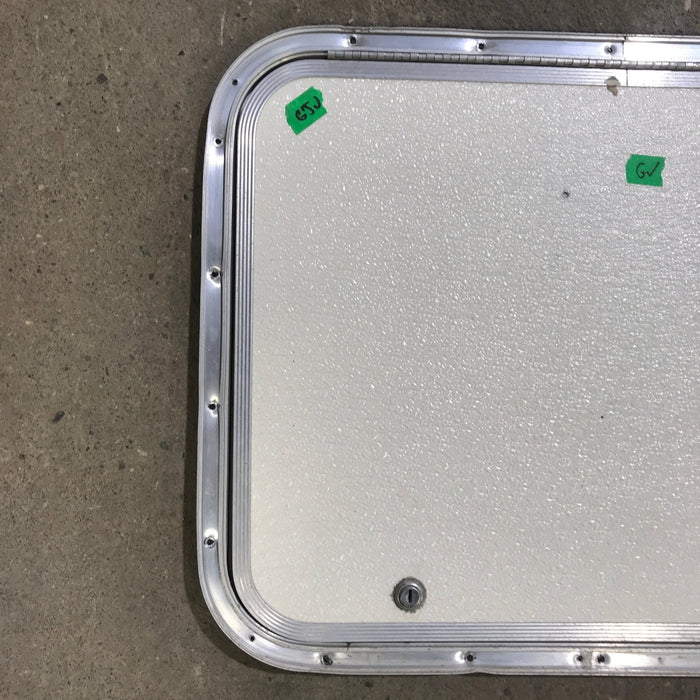 Used Radius Cornered Cargo Door 23 3/4" x 17 1/2" x 3/4" D
