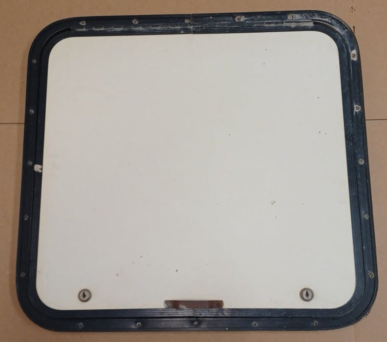 Used Radius Cornered Cargo Door 23 3/8" x 21 3/4" x 3/4"D - Young Farts RV Parts