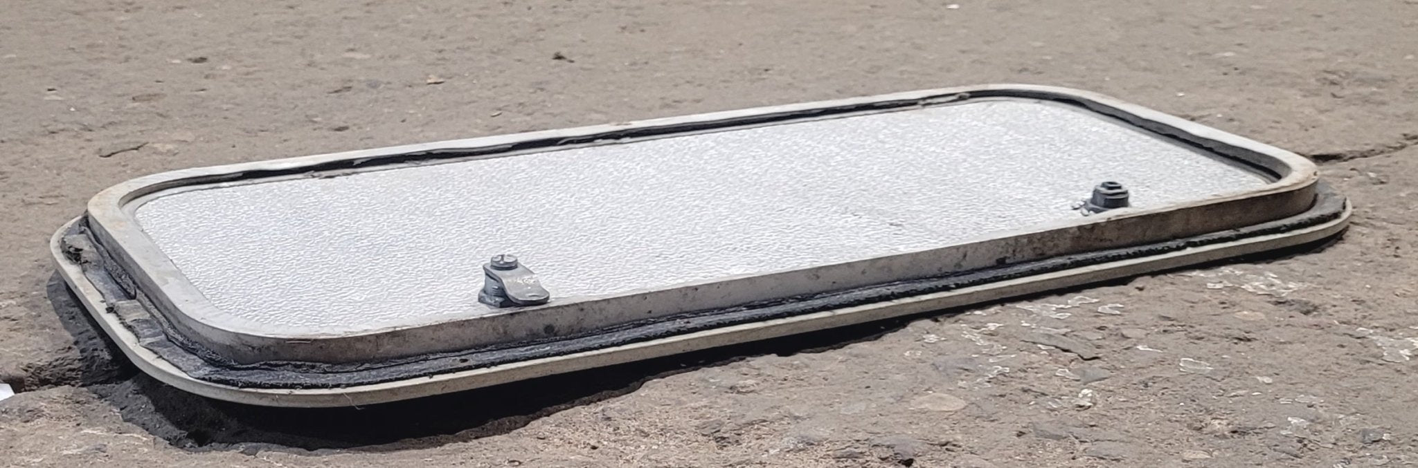 Used Radius Cornered Cargo Door 23 7/8" x 10 7/8" x 1/2" D