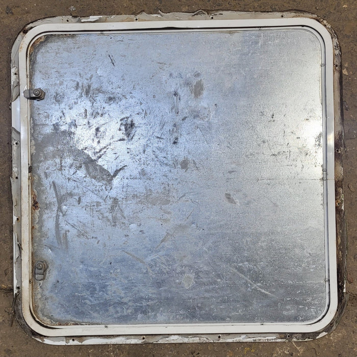 Used Radius Cornered Cargo Door 23 7/8" x 23 3/4" x 1/2" D