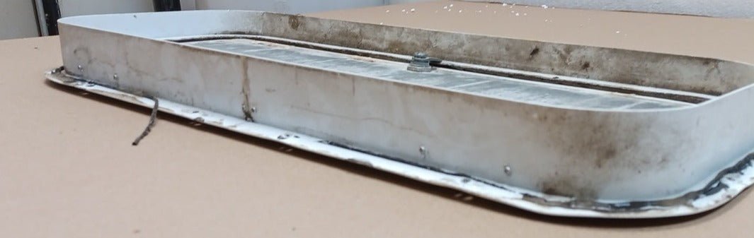 Used Radius Cornered Cargo Door 23 7/8" x 9 7/8"x 1 7/8"D - Young Farts RV Parts