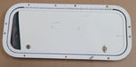 Used Radius Cornered Cargo Door 23 7/8" x 9 7/8"x 1 7/8"D - Young Farts RV Parts