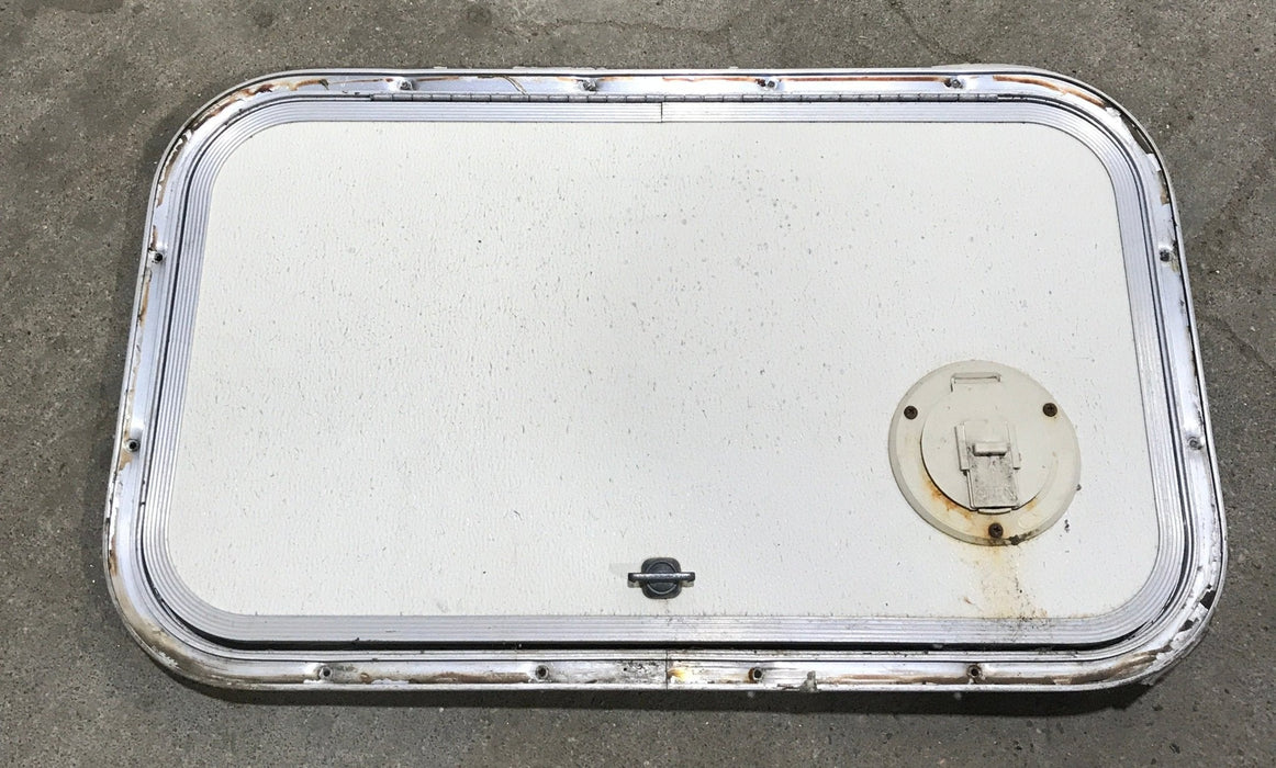 Used Radius Cornered Cargo Door 24" x 14" x 3/4"D