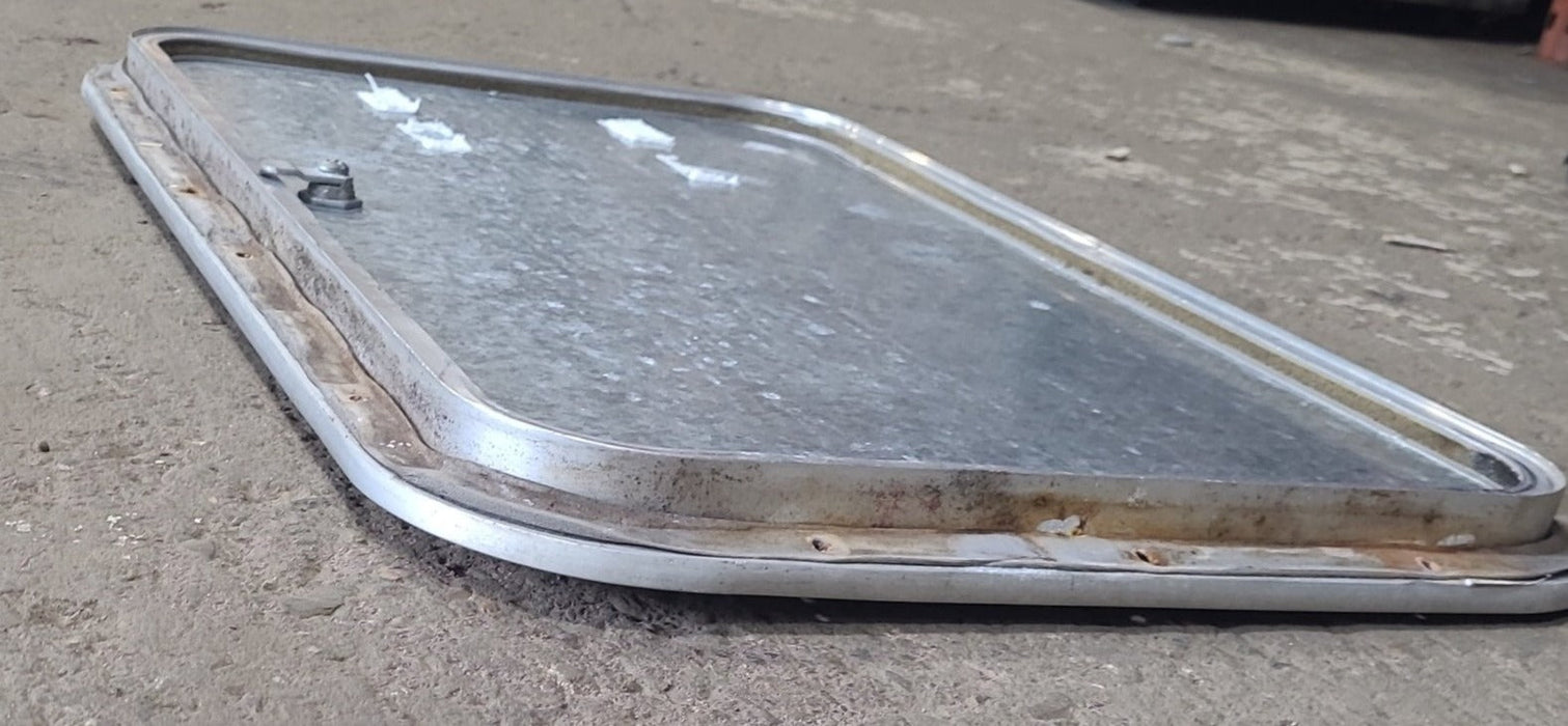 Used Radius Cornered Cargo Door 25 1/4" x 16" x 3/4" D - Young Farts RV Parts