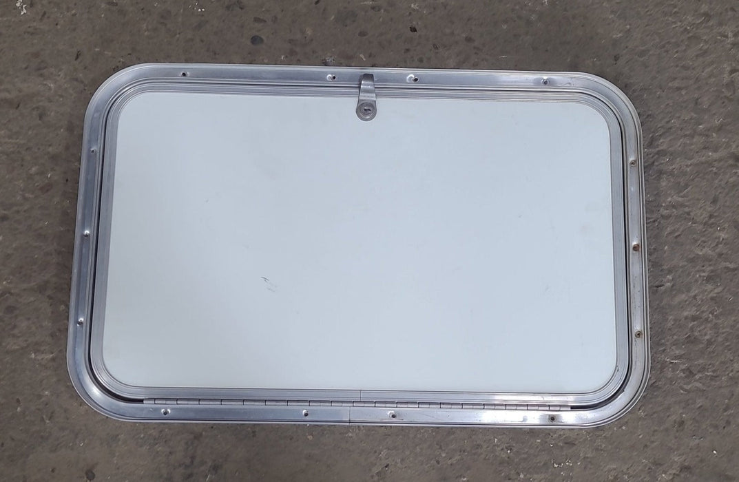 Used Radius Cornered Cargo Door 25 1/4" x 16" x 3/4" D - Young Farts RV Parts