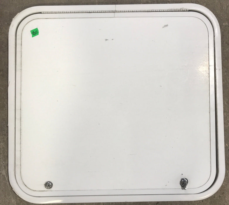 Used Radius Cornered Cargo Door 25 3/4" W x 23 3/4" H x 1" D