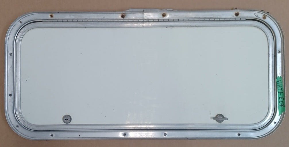 Used Radius Cornered Cargo Door 25 3/4" x 11 1/4" x 3/4"D - Young Farts RV Parts