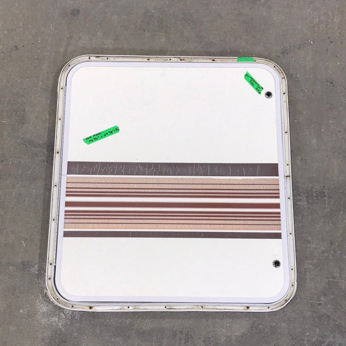 Used Radius Cornered Cargo Door 26 3/4" W x 29 7/8" H X 3/4" D