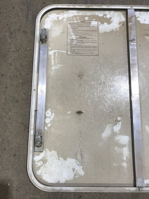 Used Radius Cornered Cargo Door 26" x 24" x 1/2" D
