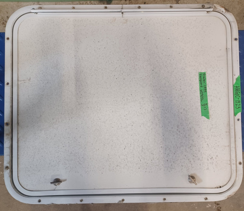 Used Radius Cornered Cargo Door 27 3/8" x 22 3/4" x 2"D