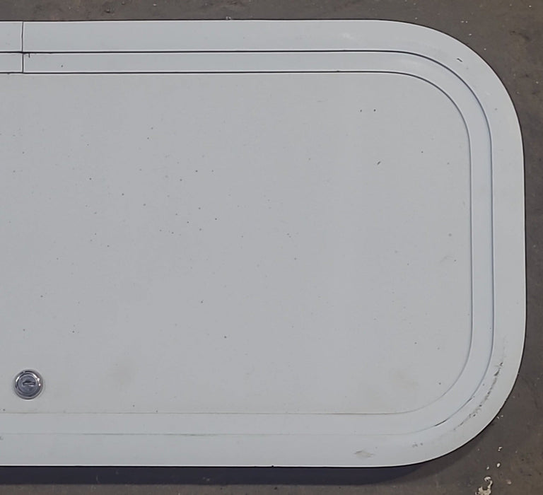 Used Radius Cornered Cargo Door 28 1/2" x 12 1/4" x 5/8" D