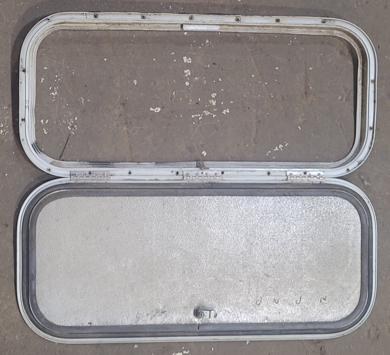 Used Radius Cornered Cargo Door 28 1/2" x 12 1/4" x 5/8" D